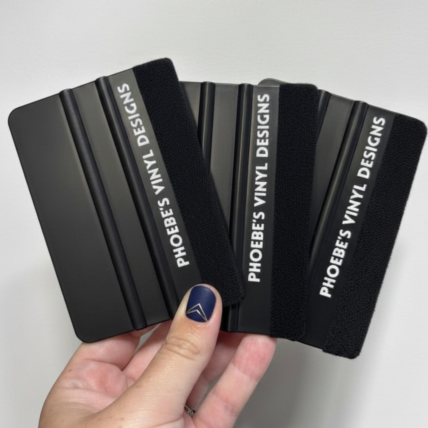Decal/Sticker Application Felt Edges Squeegee