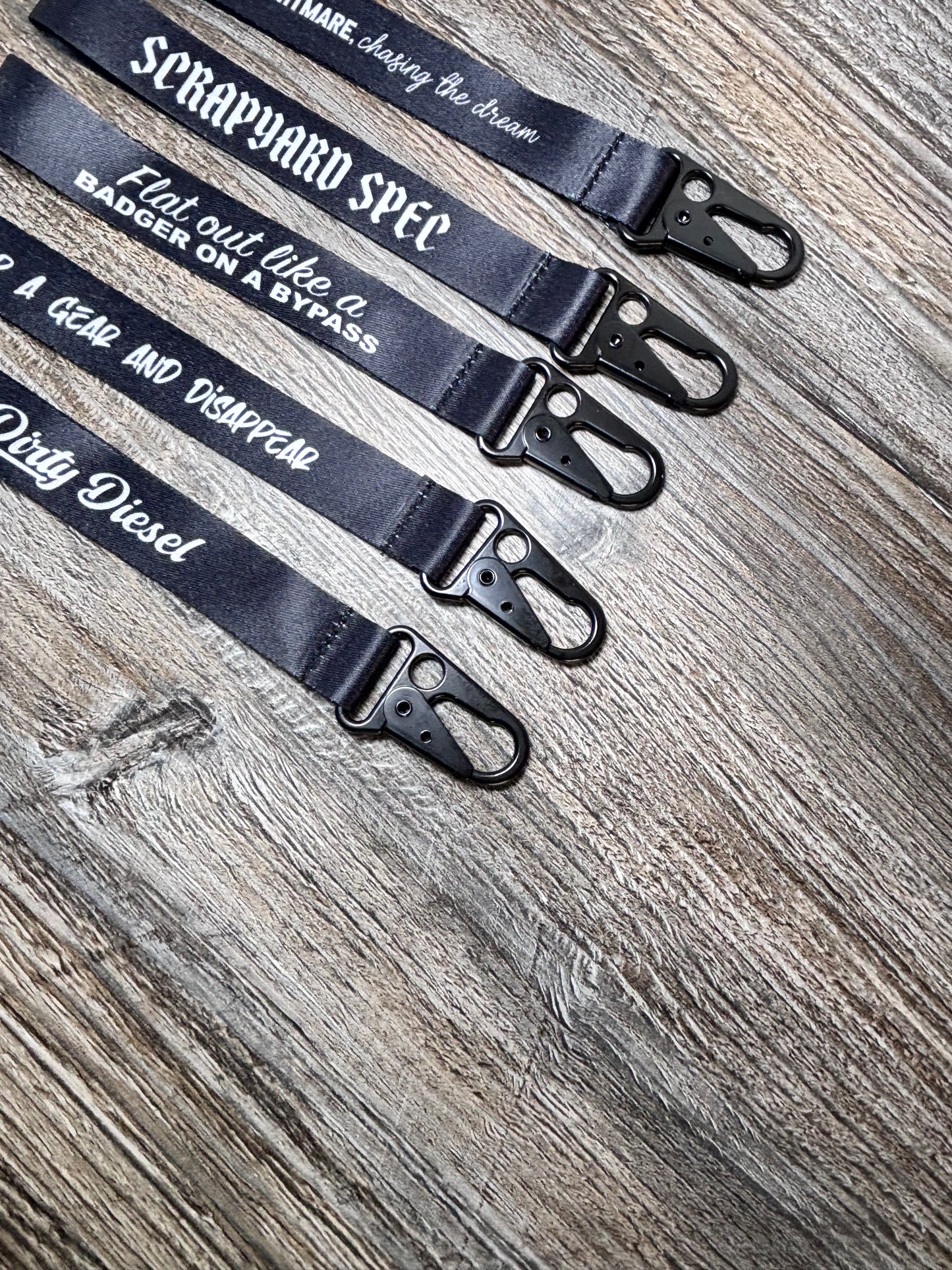 Car Wristlet/Keychain Printed