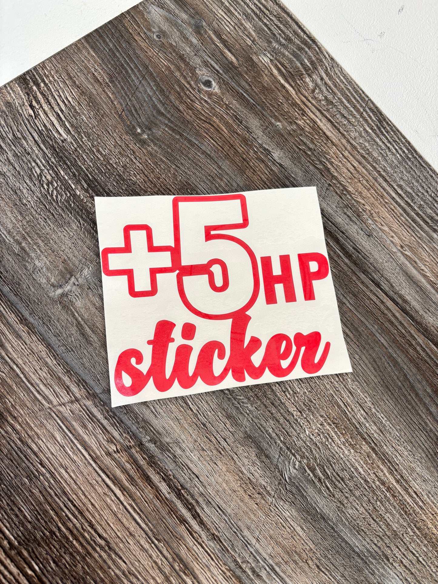 +5BP Sticker Decal/sticker