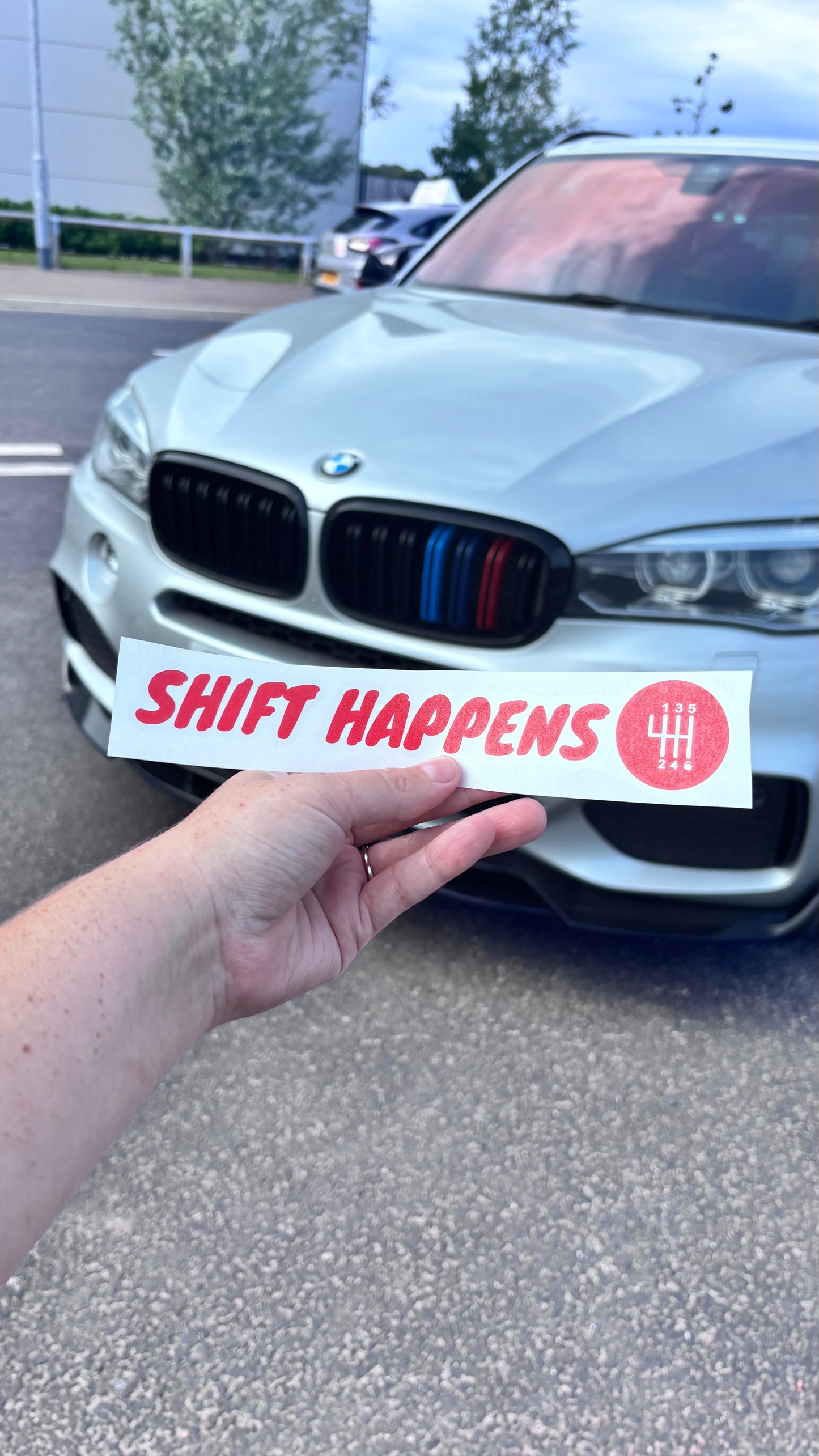 Shift happens sticker/decal