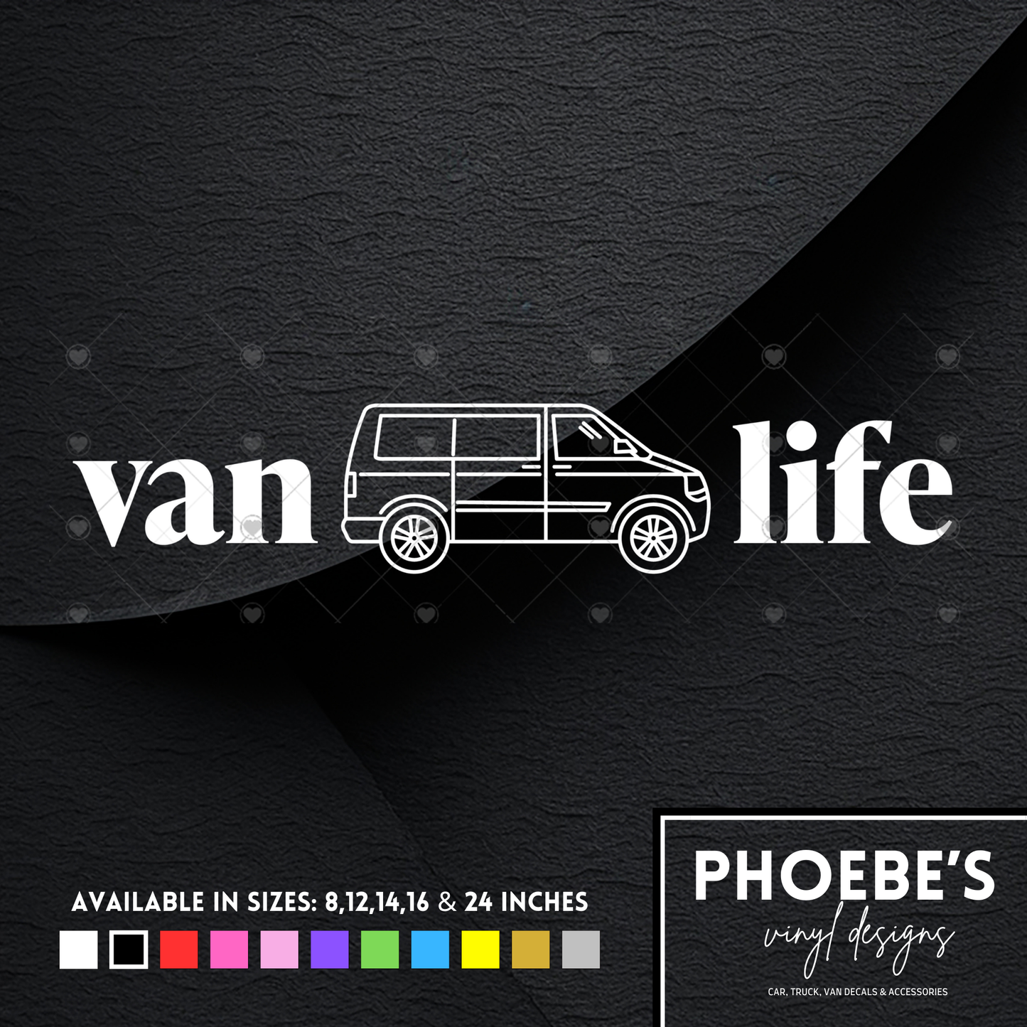 Van life Transporter sticker/decal