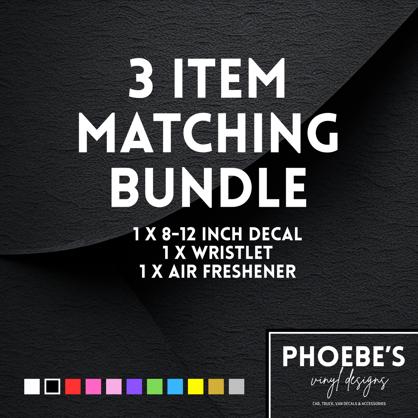 3 Item matching bundle