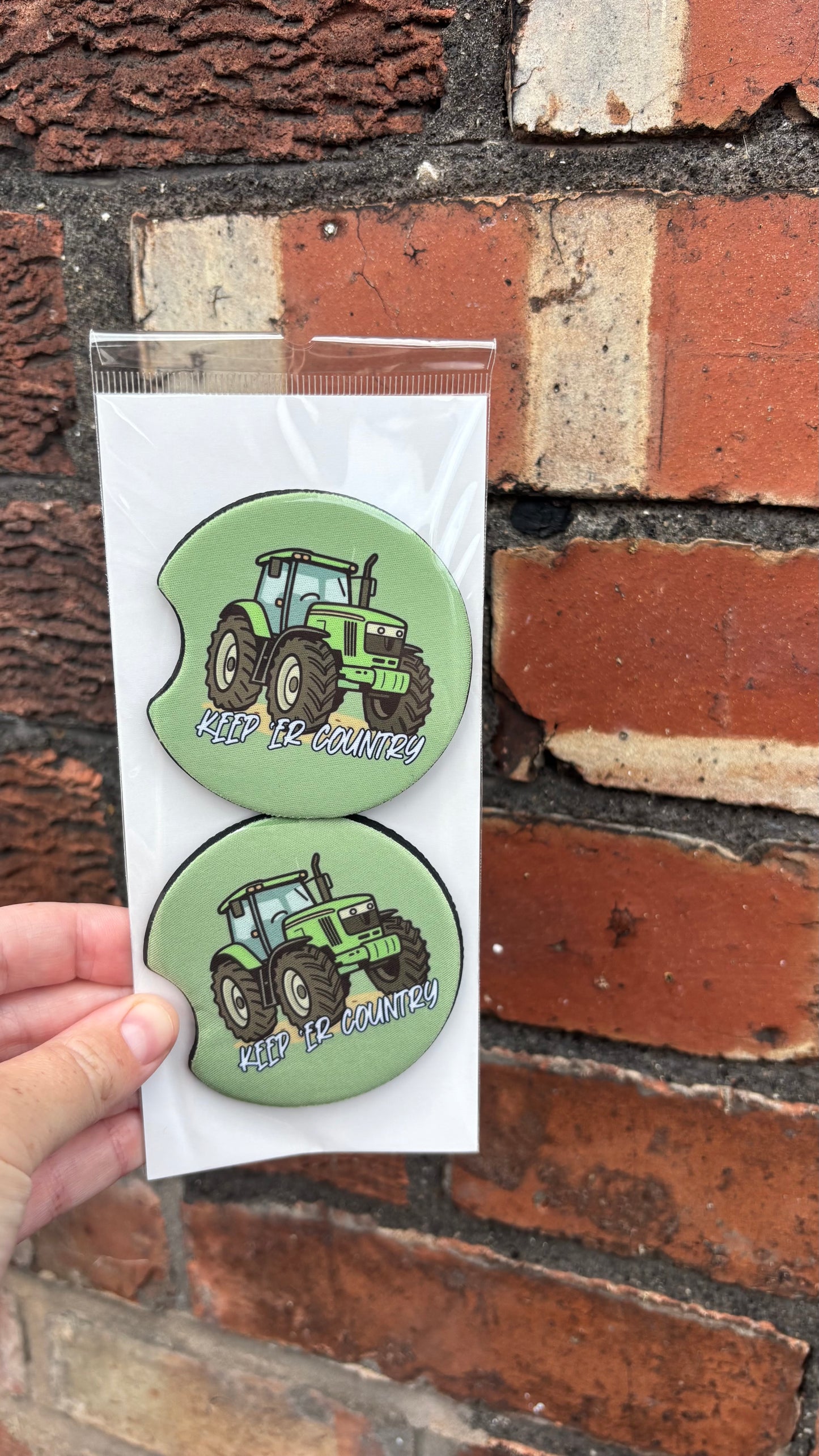 Cup holder Coasters 2pc