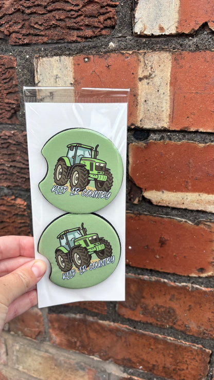 Cup holder Coasters 2pc