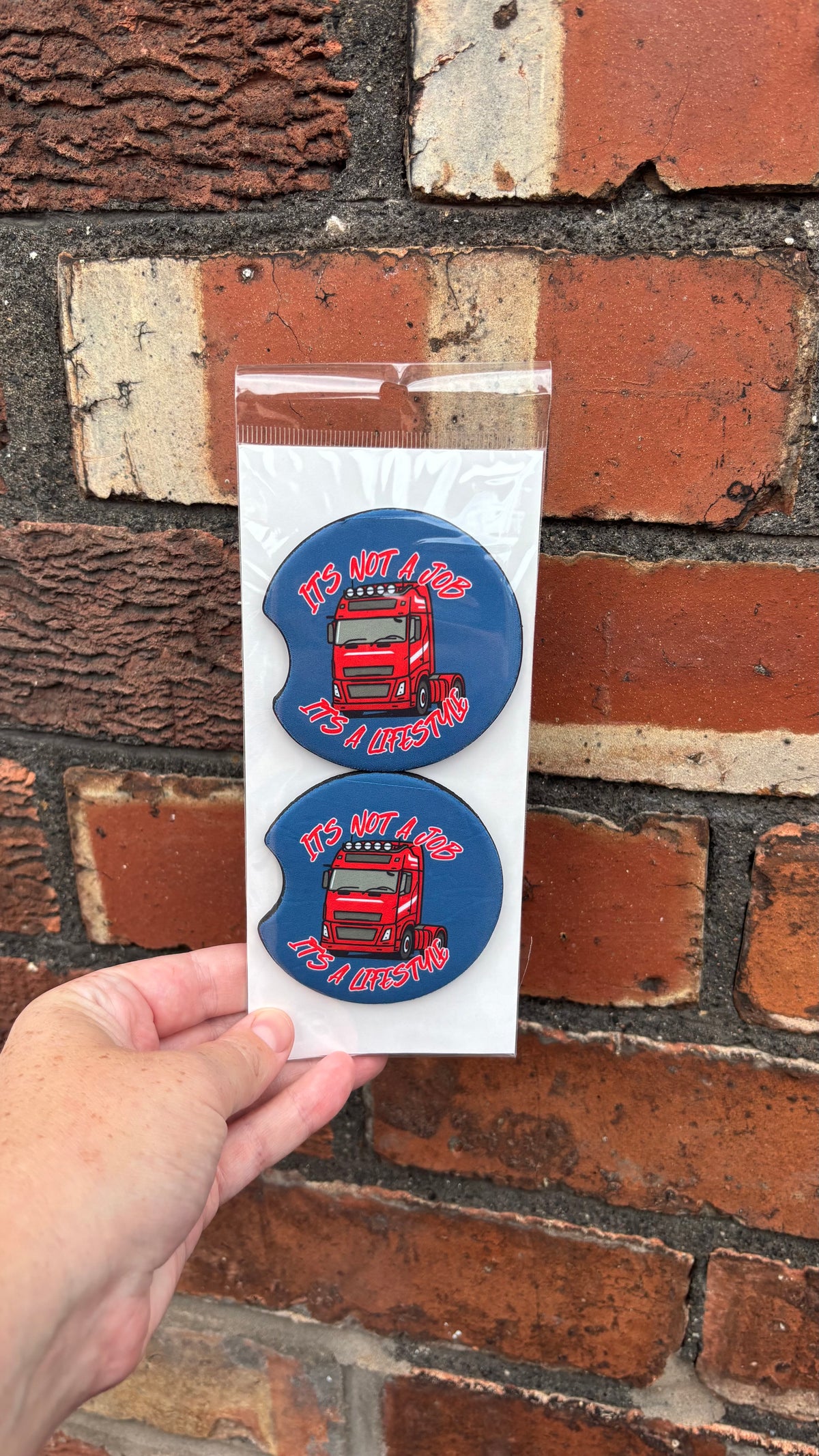 Cup holder Coasters 2pc