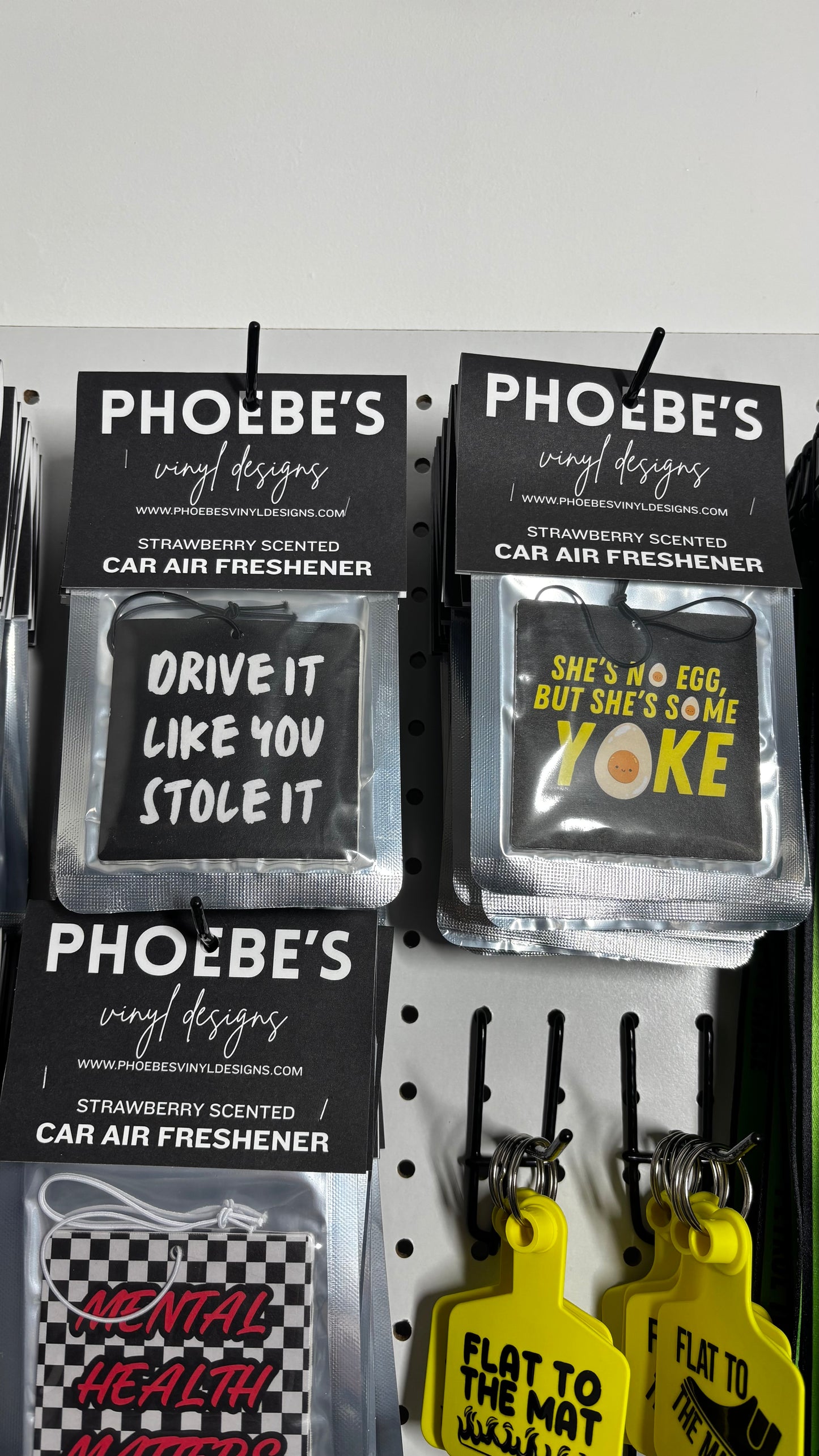 Car Air Fresheners Square Design