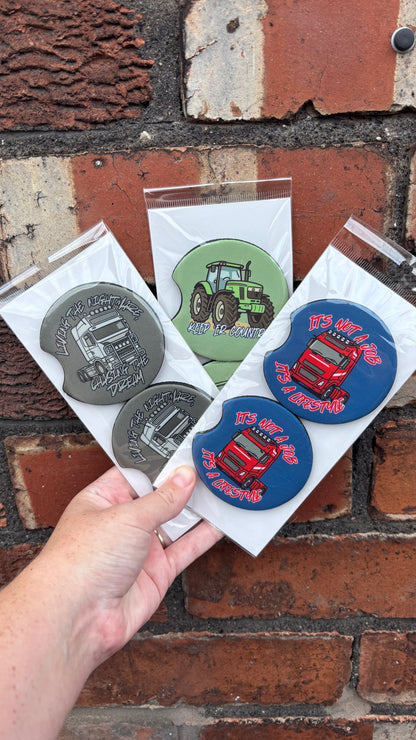 Cup holder Coasters 2pc