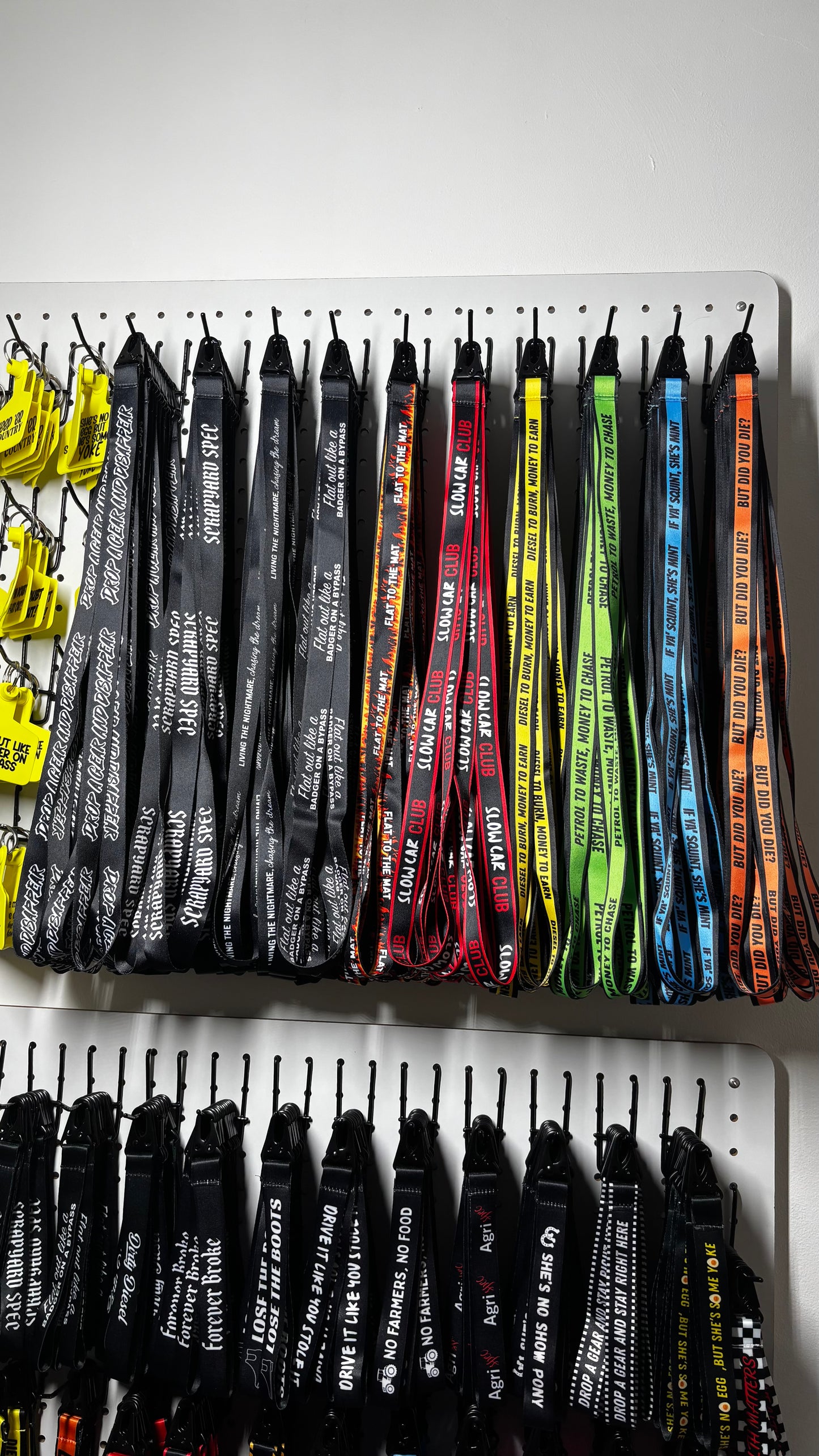 Lanyards with Black Clips