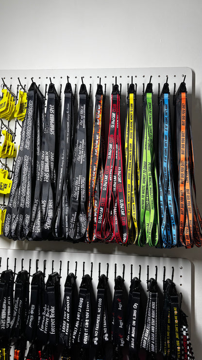 Lanyards with Black Clips