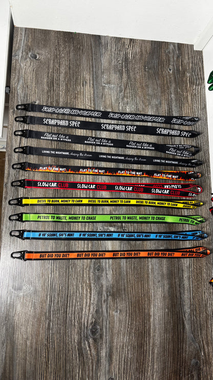 Lanyards with Black Clips