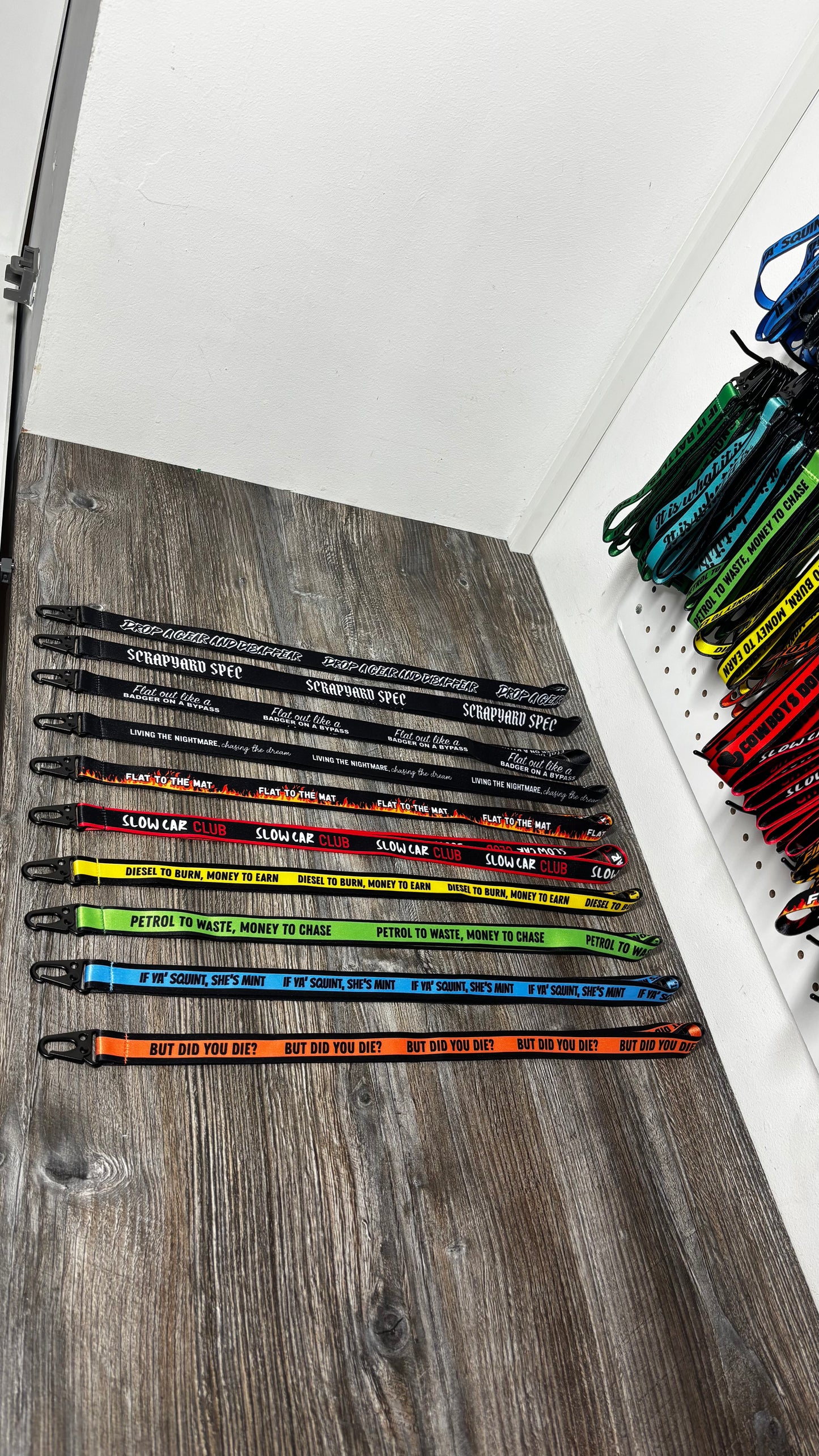 Lanyards with Black Clips