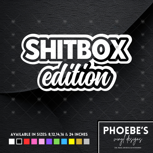 Sh..box Edition Sticker/Decal