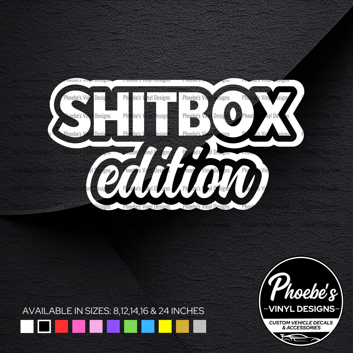 Sh..box Edition Sticker/Decal