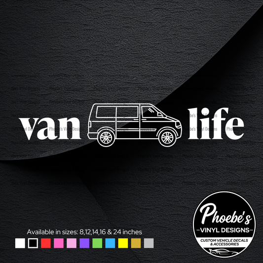 Van life Transporter sticker/decal